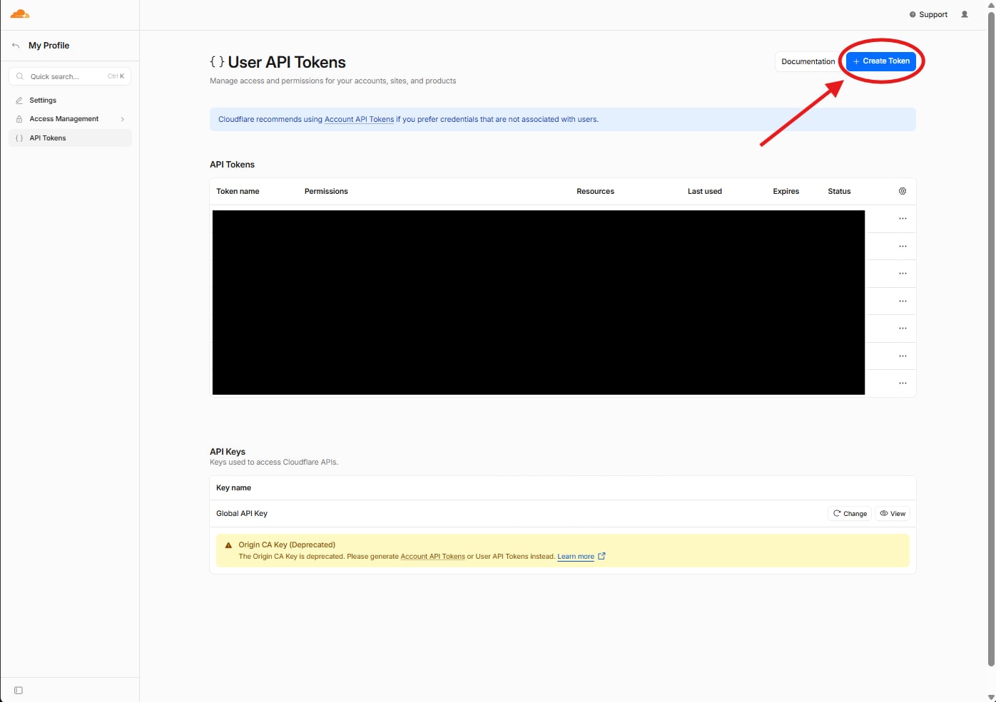 Create Token